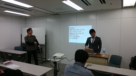 【スポーツビジネス1月生】大阪校にて第三回目の講義が終了しました