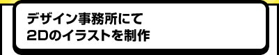 デザイン事務所にて2Dのイラストを制作